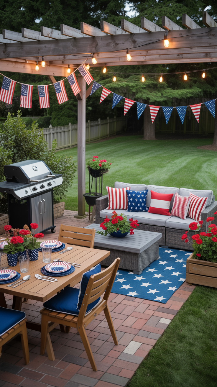 36 Patriotic Front Porch Decor Ideas for a Festive 4th of July ...