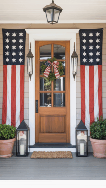 36 Patriotic Front Porch Decor Ideas for a Festive 4th of July ...