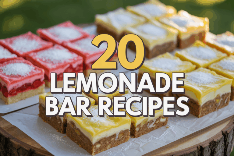 20 Delicious Lemonade Bar Recipes to Try This Summer