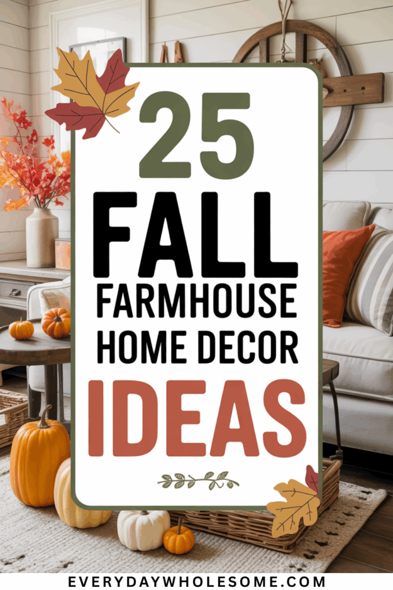 25 Fall Farmhouse Home Decor Ideas to Transform Your Space This Season ...