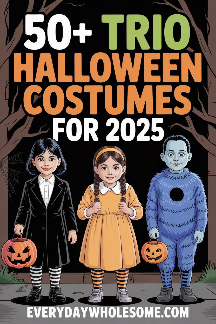 50+ Trio Halloween Costumes for Friends, Families & Groups (2025 ...