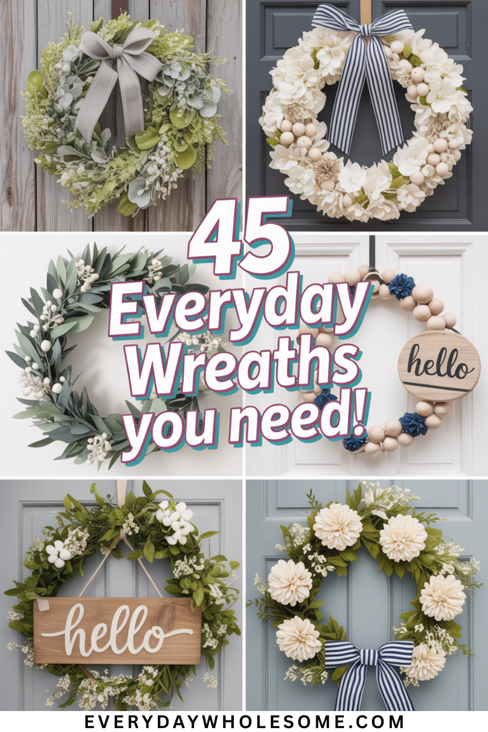 Sitemapcdatahttpswuwkniqoocomeveryday Wreaths For Front Door