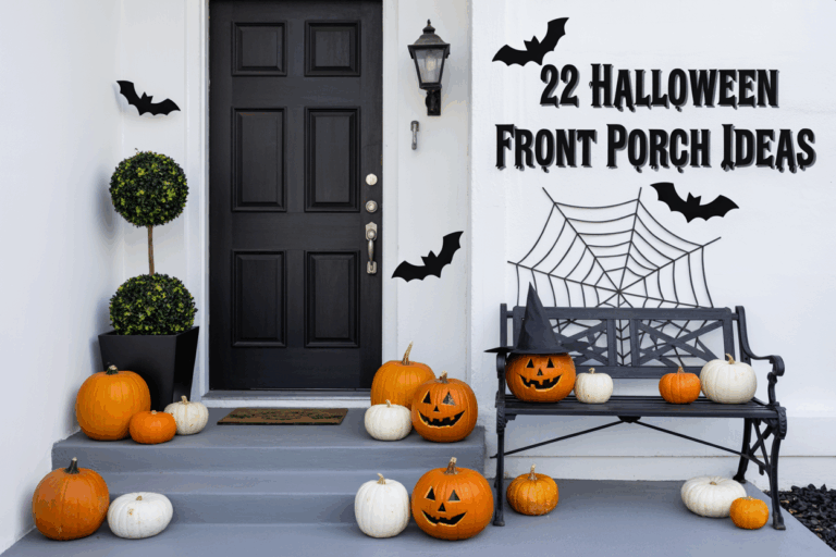 22 Halloween Front Porch Decor Ideas to Transform Your Home This Season