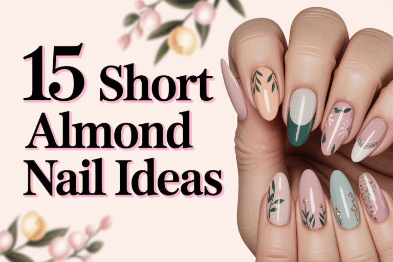 15 Short Almond Nails – Trendy Designs and Easy Styling Tips for Everyday Wear