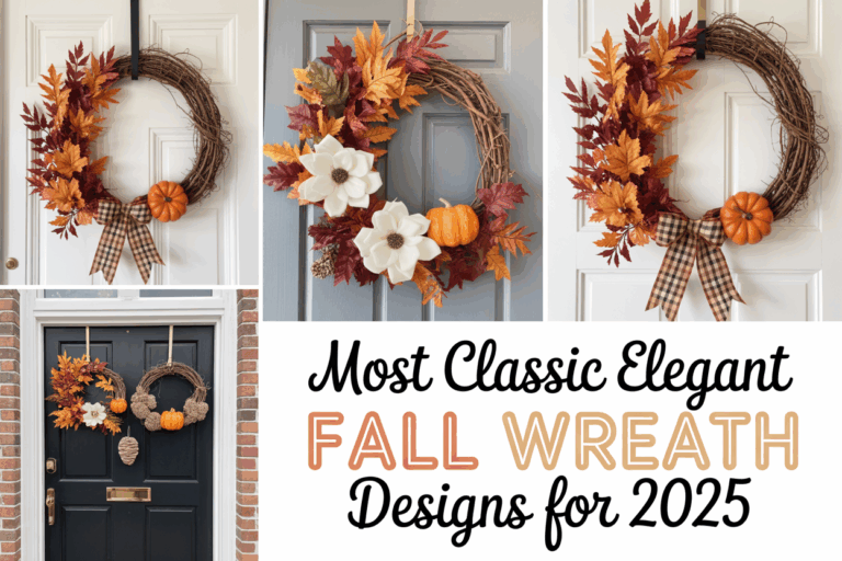 Most Classic & Elegant Fall Wreaths for 2025