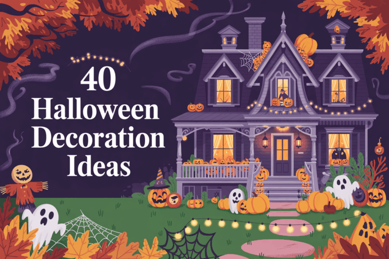 40 Halloween Decoration Ideas to Transform Your Home This Season