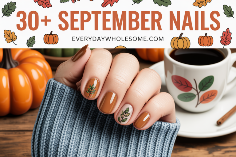 30+ September Nails Ideas for Trendy and Elegant Styles