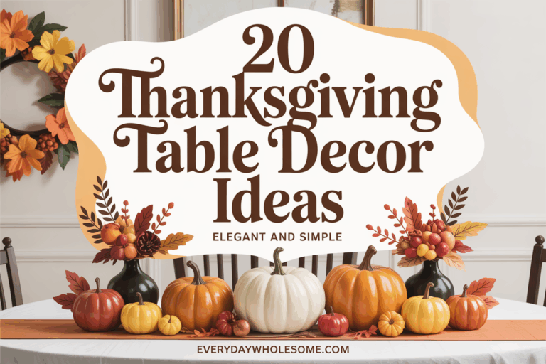 20 Thanksgiving Tablescapes Elegant & Simple Ideas for Effortless Holiday Decor