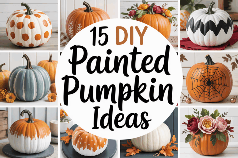 15 DIY Painted Pumpkin Ideas for Creative Fall Decor