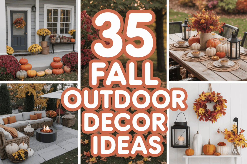 35 Stunning Fall Outdoor Decor Ideas to Transform Your Space – Everyday ...
