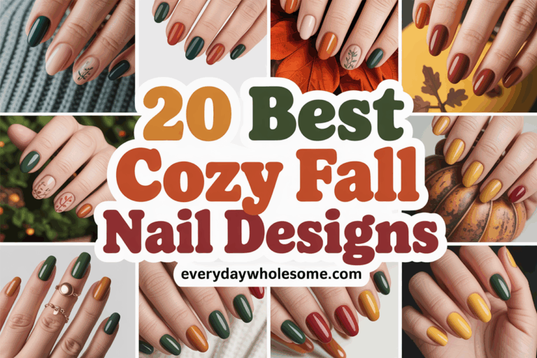 20 Cozy Fall Nail Designs to Embrace the Season