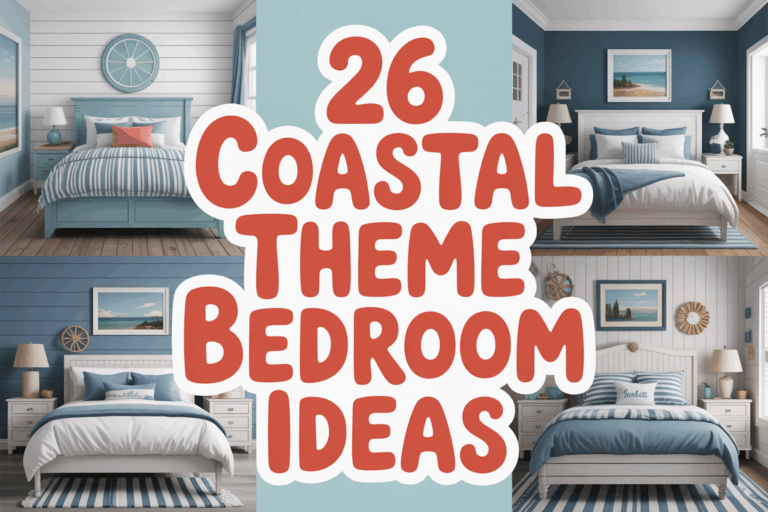 26 Coastal Bedroom Ideas for a Serene Seaside Retreat