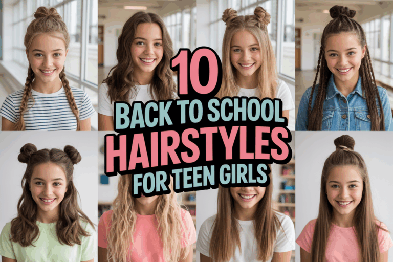10 Back to School Hairstyles for Teen Girls to Try This Year