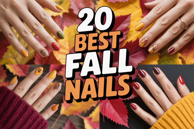 20 Best Fall Nail Designs for Stylish and Easy Seasonal Manicures