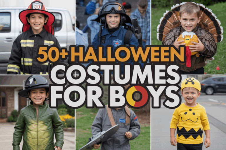 50+ Adorable and Creative Kids Halloween Costumes and Dress-Up Ideas for Boys