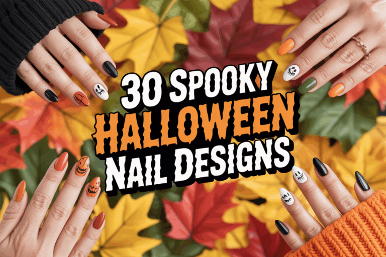 30 Halloween Nail Design Ideas to Elevate Your Festive Look This Season