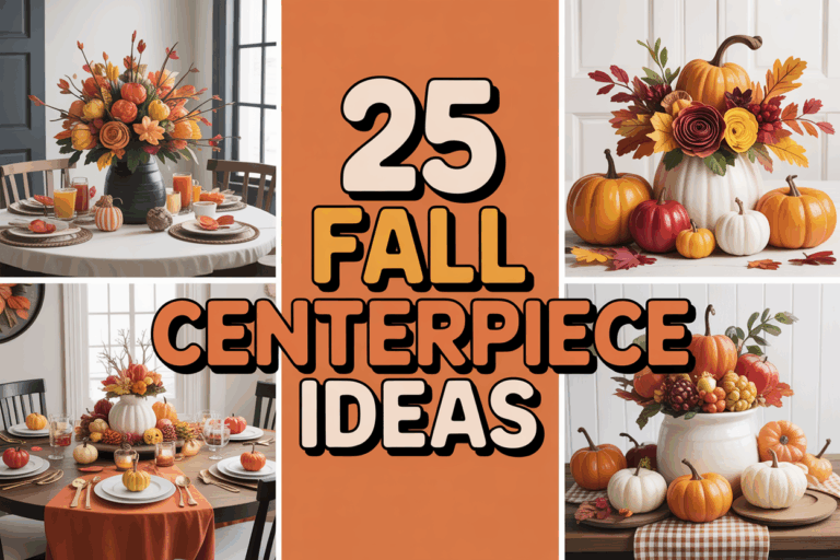 35 Stunning Fall Centerpieces for Thanksgiving Celebrations