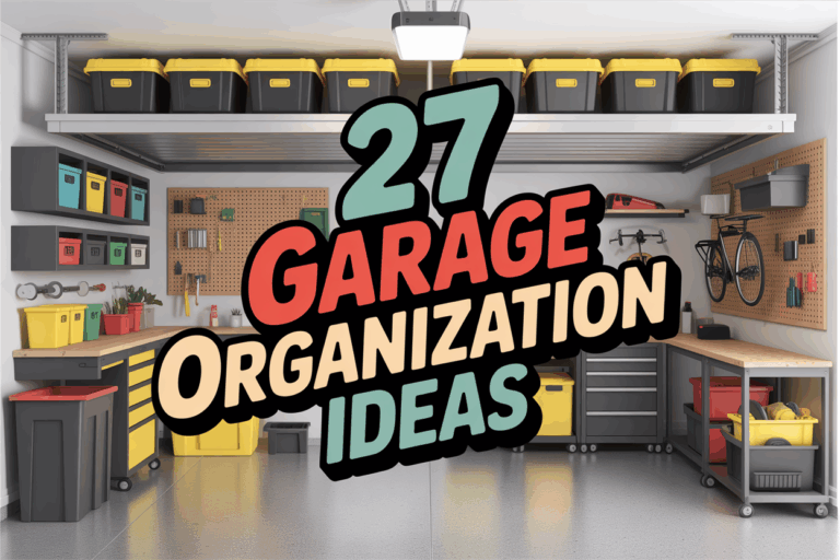 27 Garage Organization Ideas to Maximize Space and Efficiency