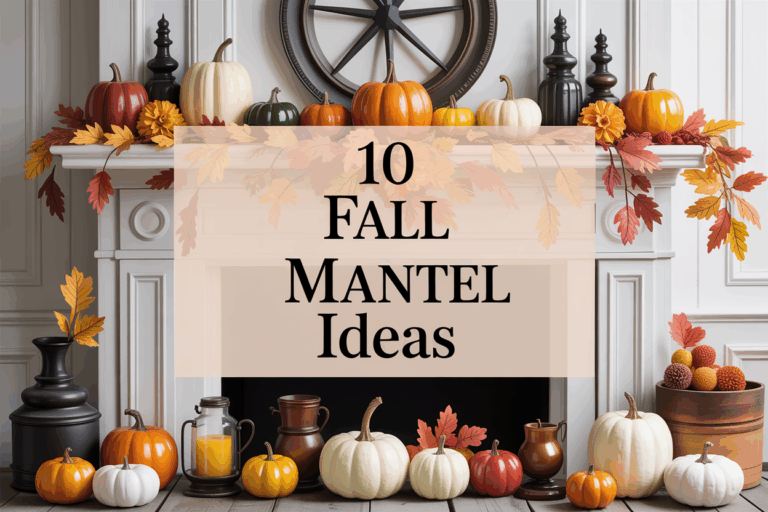 10 Fall Mantel Decor Ideas to Elevate Your Seasonal Home Decor