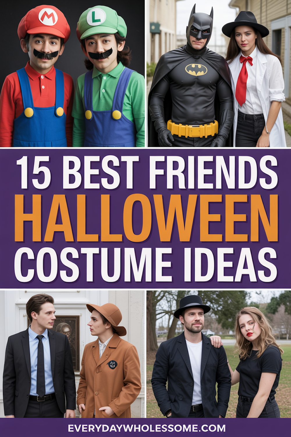 15 Best Friends Halloween Costumes for Creative Group Ideas and Last ...