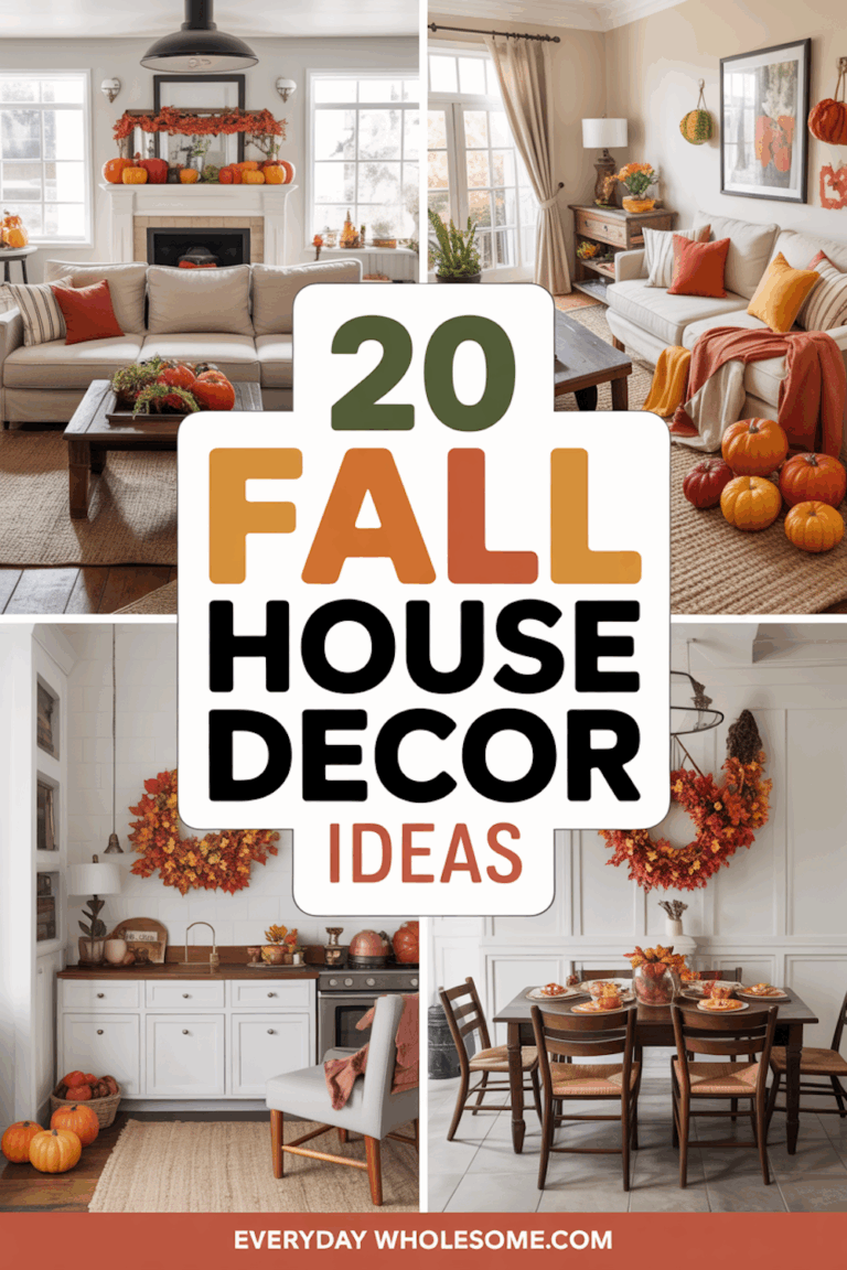 20 Fall House Decor Ideas To Transform Your Home This Season – Everyday ...