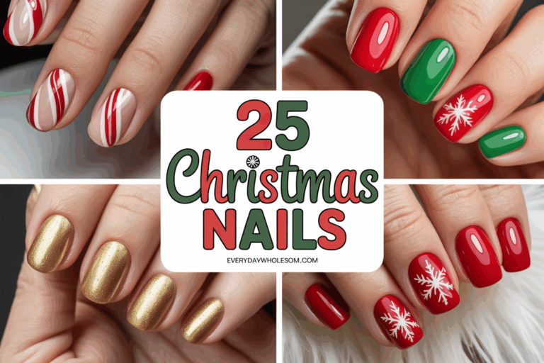 25 Christmas Nails Ideas to Elevate Your Holiday Style