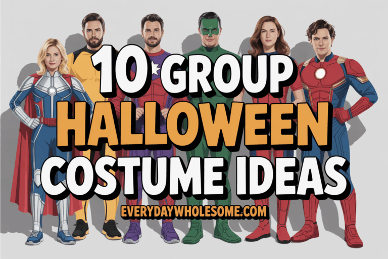 10 Family & Group Halloween Costume Ideas for Creative and Fun Group Themes