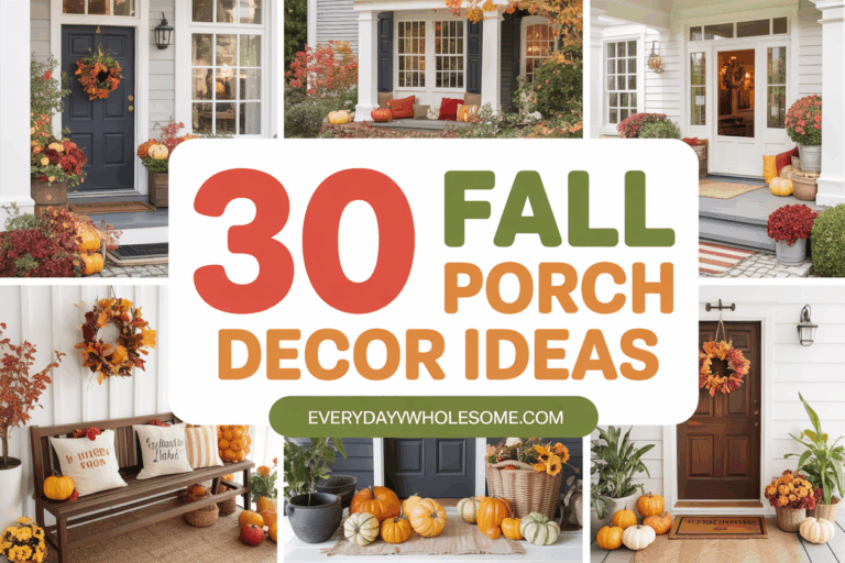 30 Fall Front Porch Decor Ideas to Welcome the Season with Charm