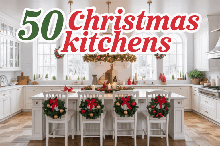 50 Christmas Kitchen Decor Ideas: How to Style a Festive Holiday Kitchen