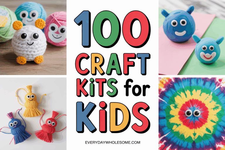 100 Craft Kits for Kids: Creative, Screen-Free DIY Projects