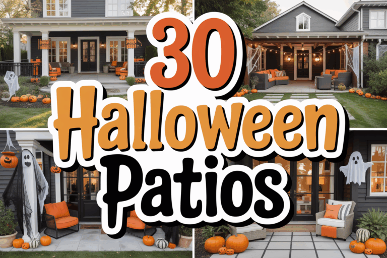 How to Decorate Your Outdoor Patio for Halloween – 30 Spooky & Stylish Outdoor Halloween Decoration Ideas