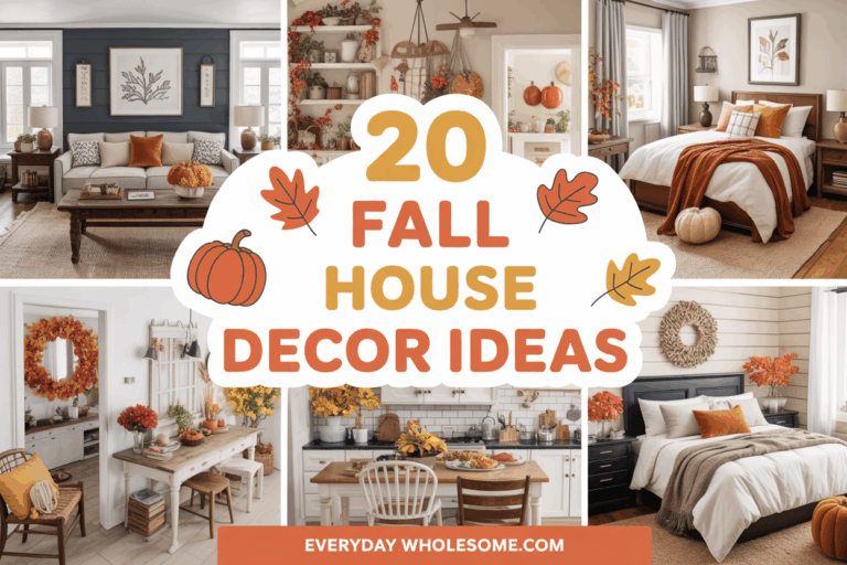 20 Fall House Decor Ideas To Transform Your Home This Season