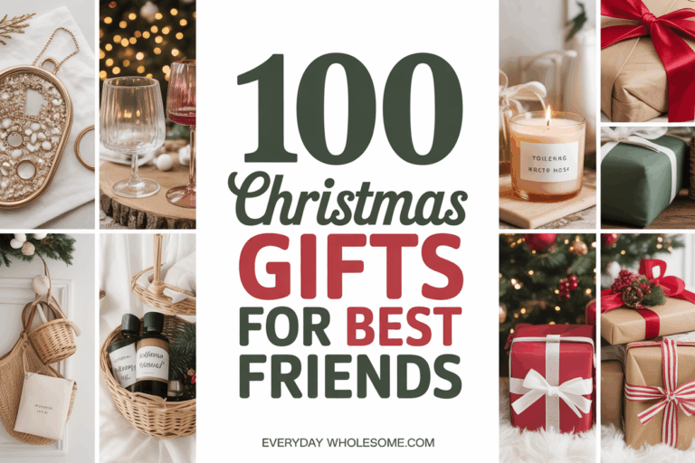 100 Best Christmas Gifts for Best Friends – Unique, Cute, DIY & Budget-Friendly Ideas