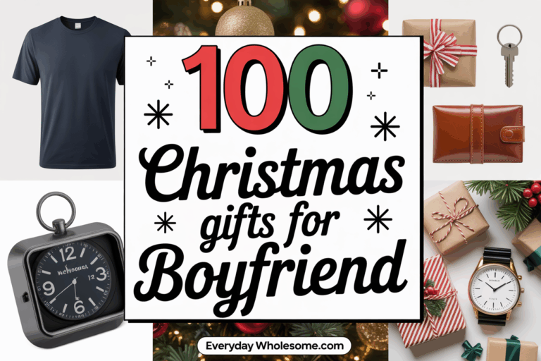 100 Christmas Gifts for Boyfriend (Thoughtful, Fun & Unique Ideas He’ll Love)