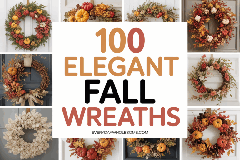 100 Elegant Fall Wreaths for a Cozy, Stylish Front Door