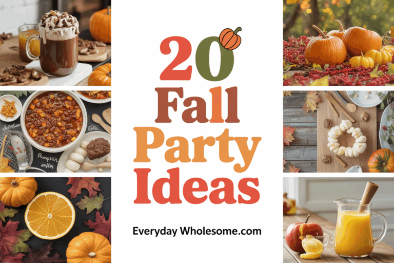 20 Fall Party Ideas to Elevate Your Seasonal Gatherings