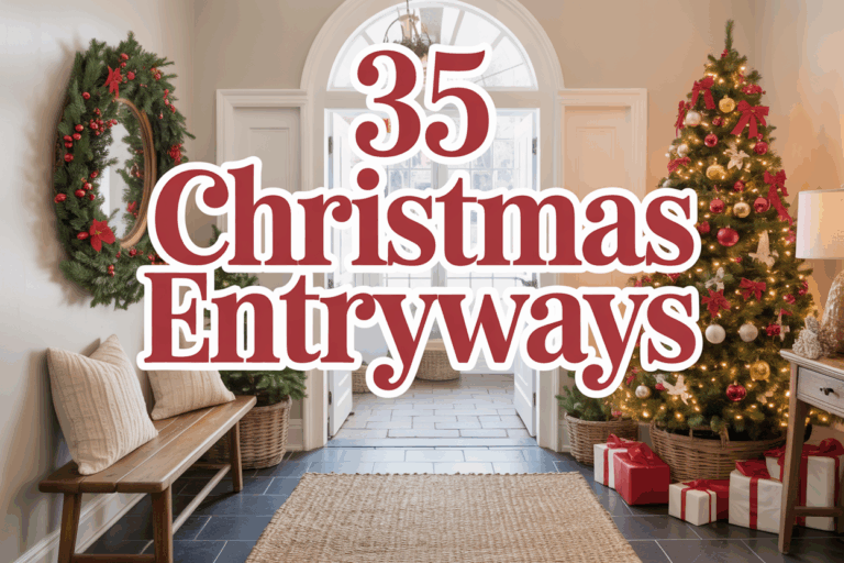 How to Decorate Your Christmas Entryway or Foyer: 35 Fun & Fresh Ideas for 2025