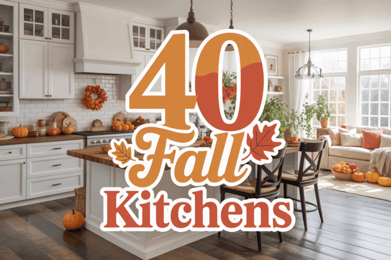 How to Decorate Your Kitchen for Fall – 40 Cozy and Stylish Ideas