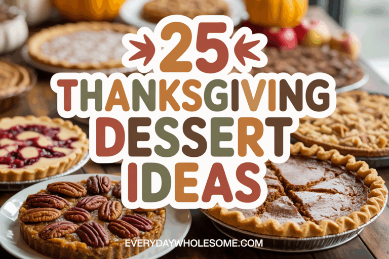 25 Thanksgiving Dessert Ideas to Impress Your Guests This Year