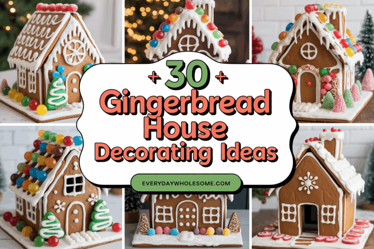 30 Gingerbread House Decorating Ideas to Inspire Your Holiday Creativity