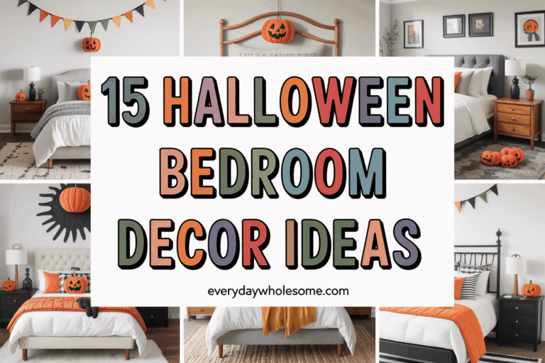 15 Halloween Bedroom Decor Ideas to Transform Your Space This Season