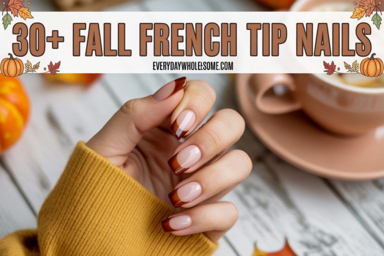 30+ Fall French Tip Nail Ideas To Elevate Your Autumn Manicure Trends