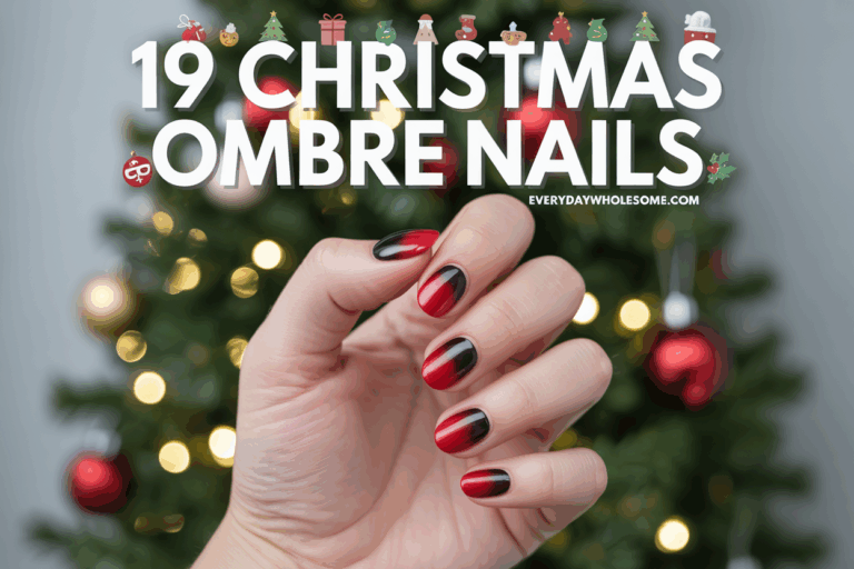 19 Christmas Ombre Gradient Nails Stunning Designs for the Holiday Season