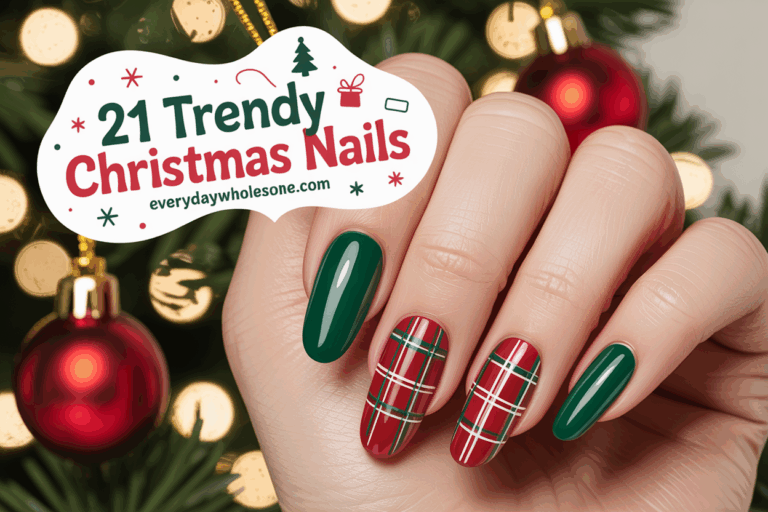 21 Trendy Christmas Nails To Elevate Your Holiday Style This Season