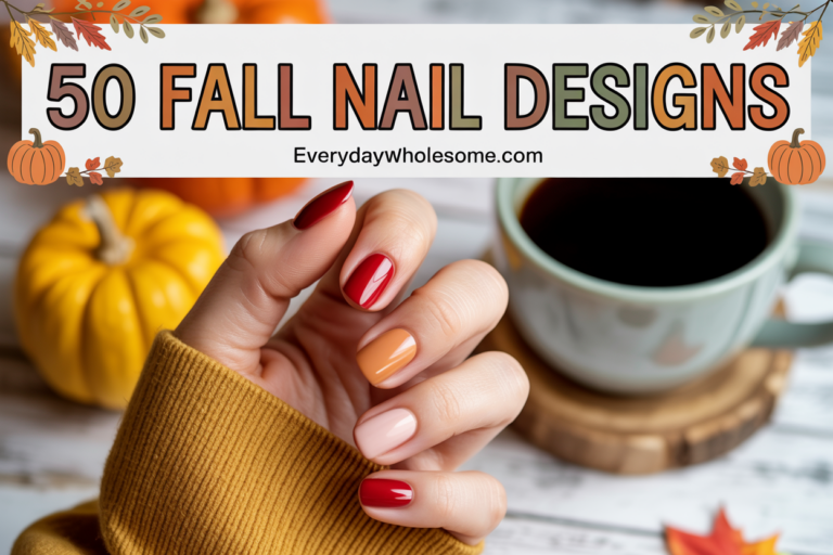 50 Fall Nail Designs To Elevate Your Seasonal Style