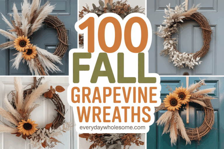100+ Fall Grapevine Wreaths to Transform Your Front Door into a Cozy Autumn Welcome