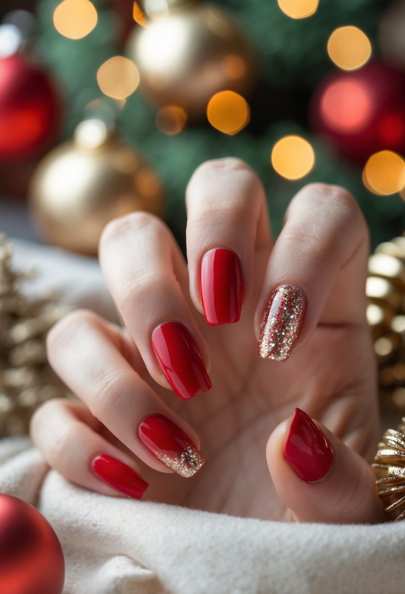 A close-up of a woman