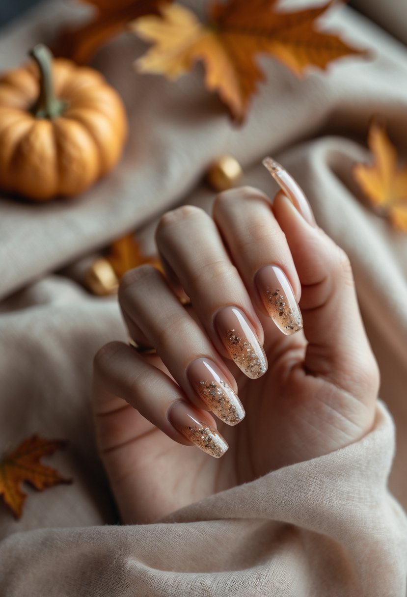 A close-up of a woman