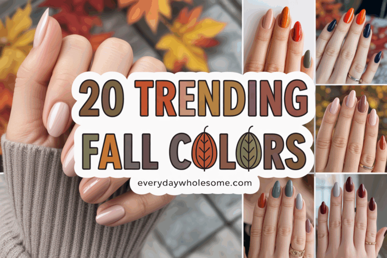 20 Trending Nail Colors to Embrace This Fall