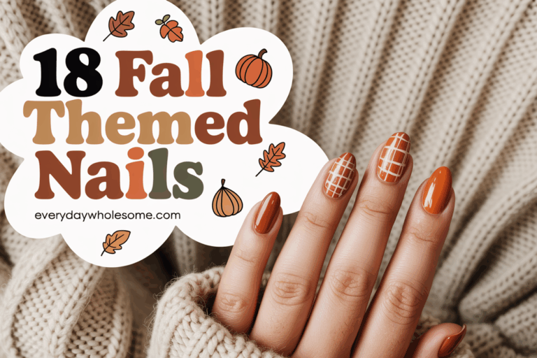 18 Fall Themed Nails Perfect for Seasonal Style and Trends